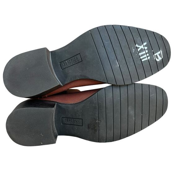 Kenneth Cole Reaction Brown Leather Salt Chelsea Ankle Boots Size 7 - Picture 11 of 11